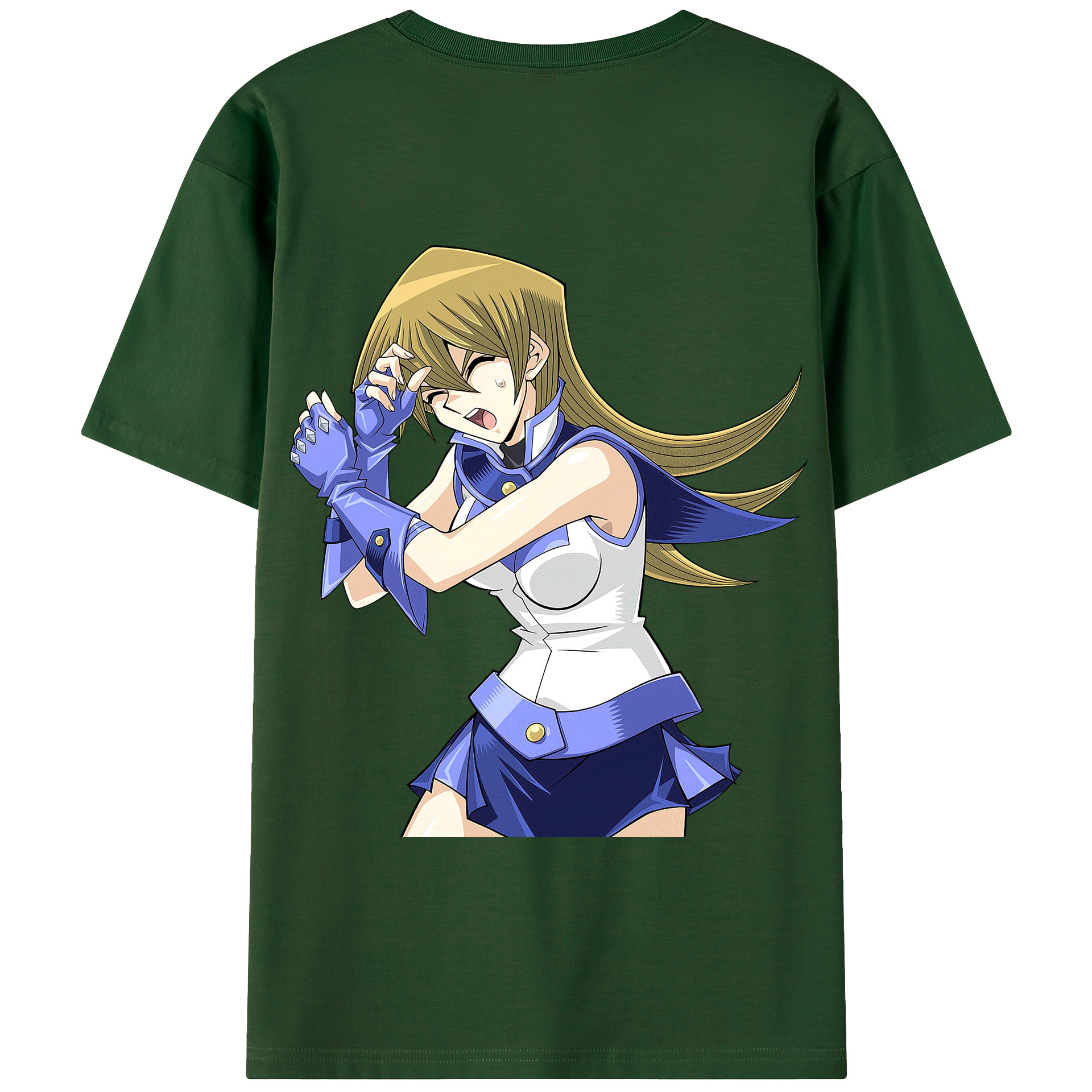 （画像用） 遊☆戯☆王 Yu-Gi-Oh! 綿100％半袖Tシャツ（背面プリント）